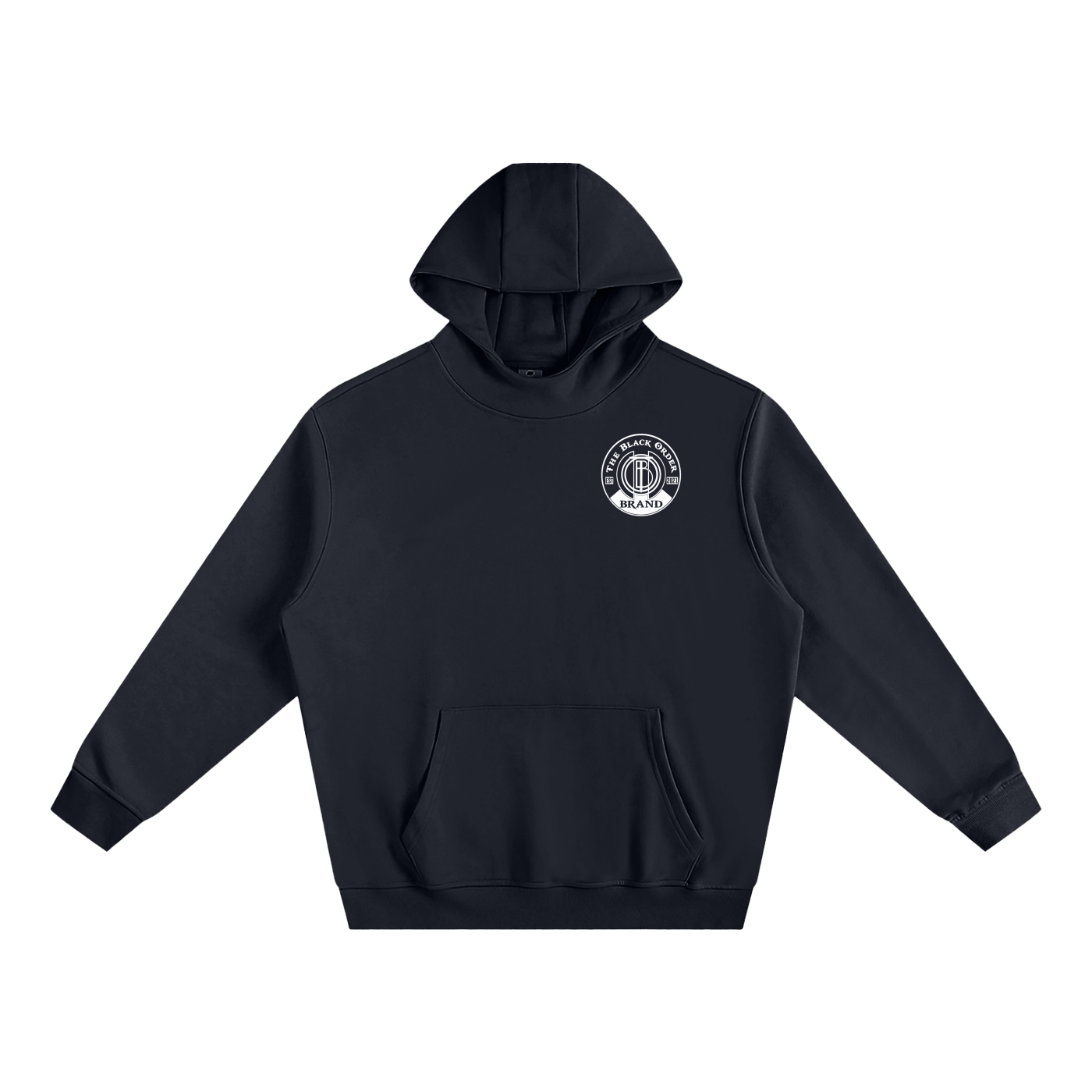Fleeced High Neck Hoodie