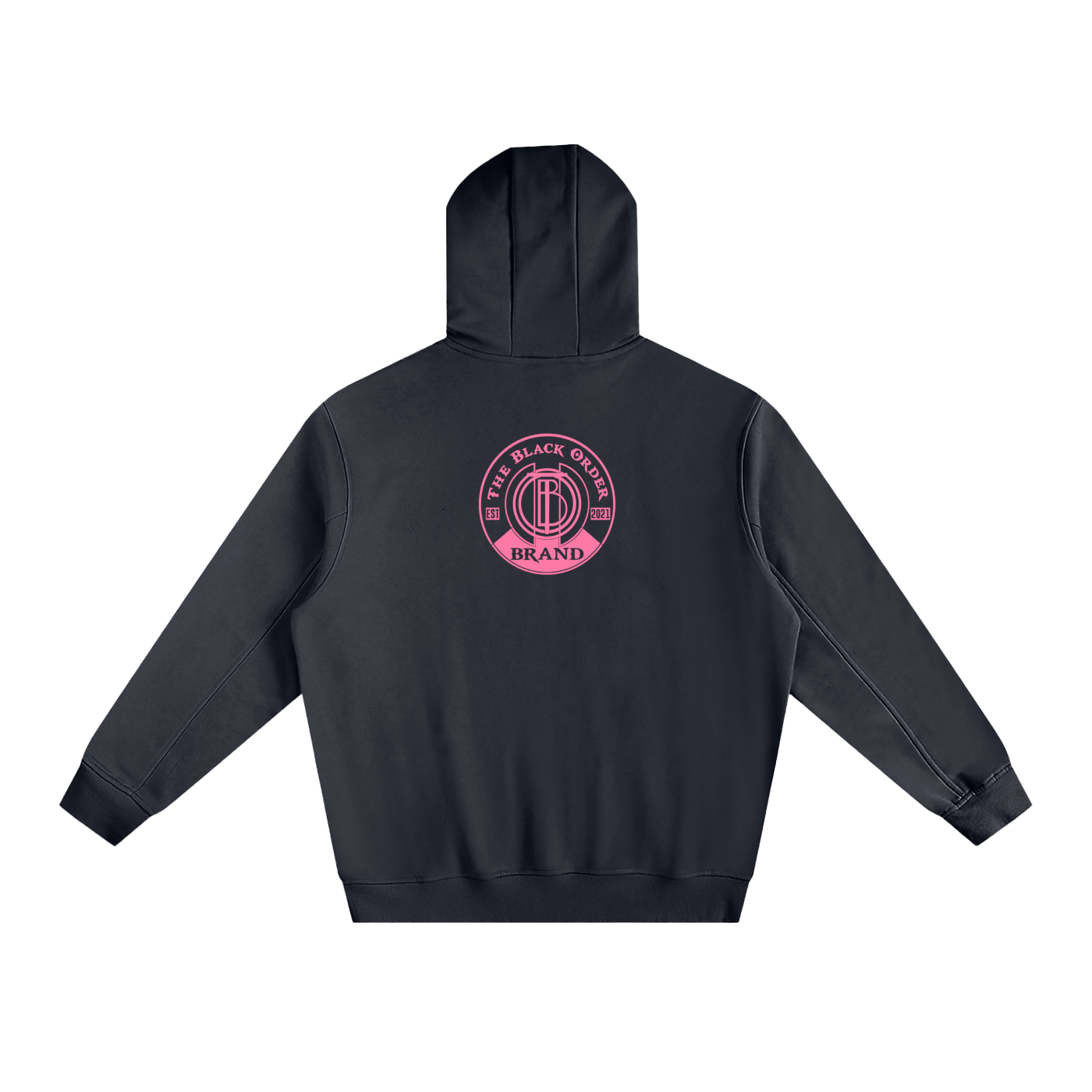 Fleeced High Neck Hoodie