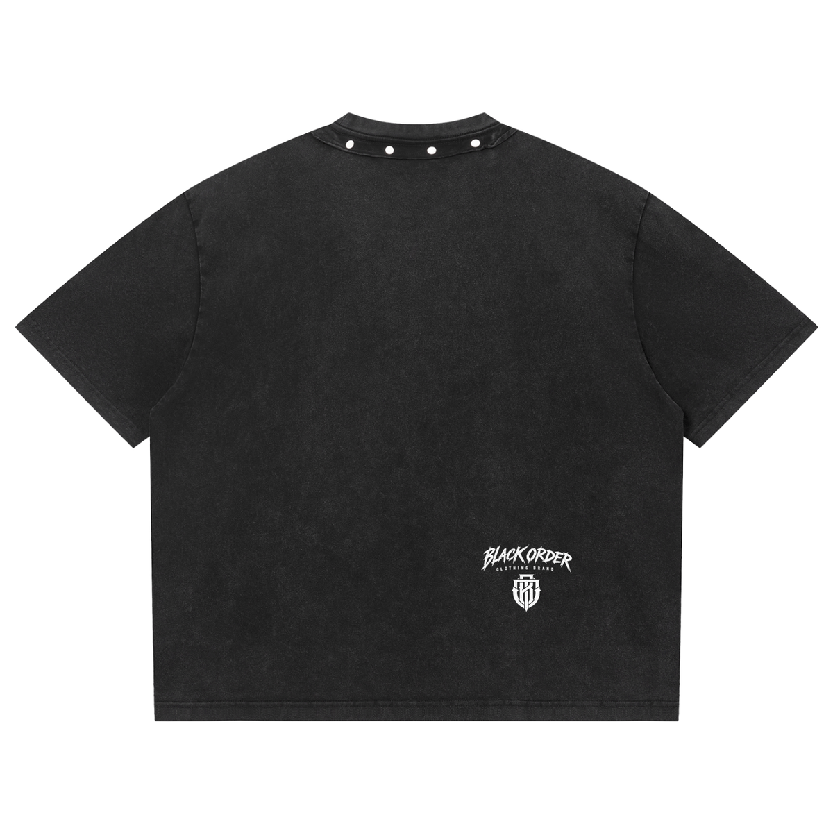 Halloween Party Unisex Washed Boxy Studded T-Shirt