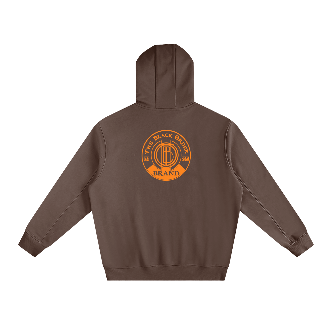 Fleeced High Neck Hoodie