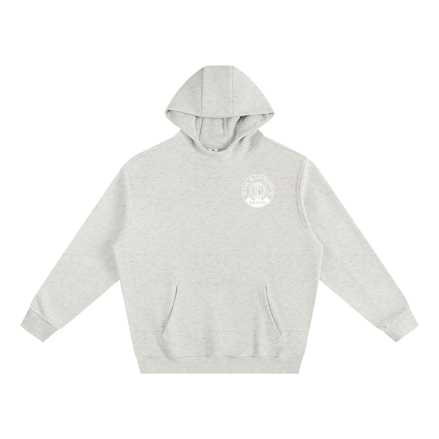 Fleeced High Neck Hoodie