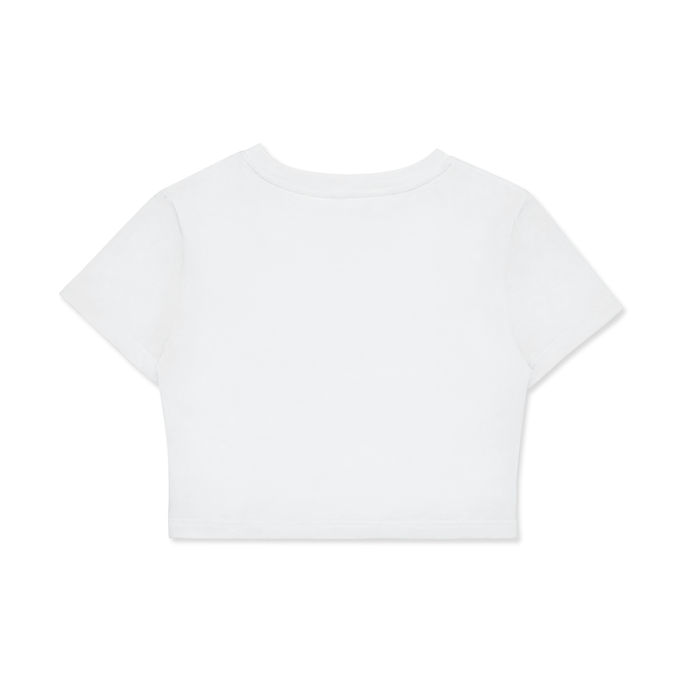 Women’s Fitted Crop Cotton T-Shirt