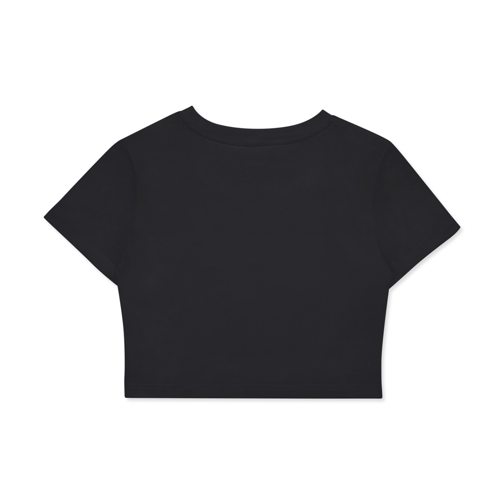 Women’s Fitted Crop Cotton T-Shirt