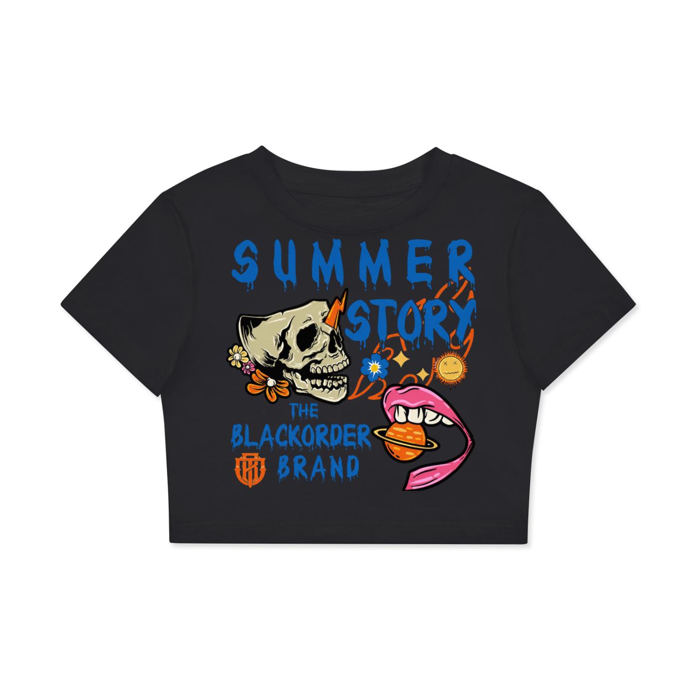 Women’s Fitted Crop Cotton T-Shirt