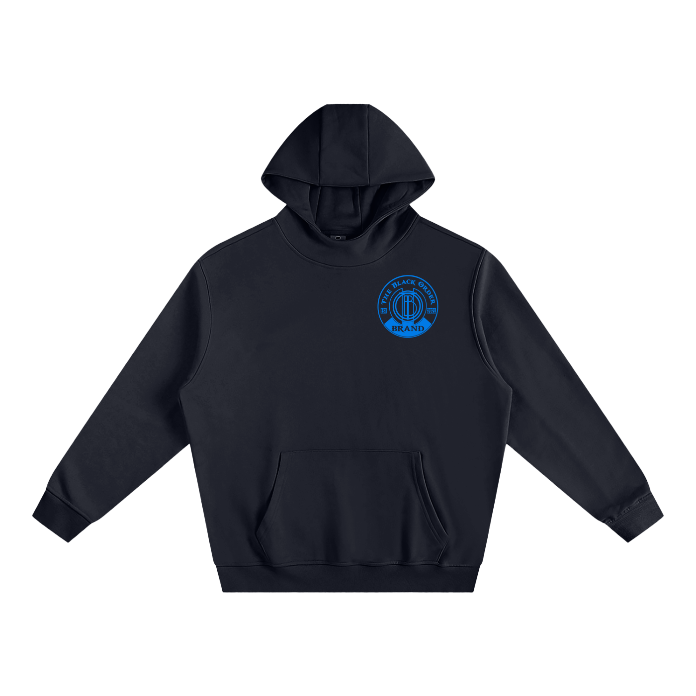 Fleeced High Neck Hoodie