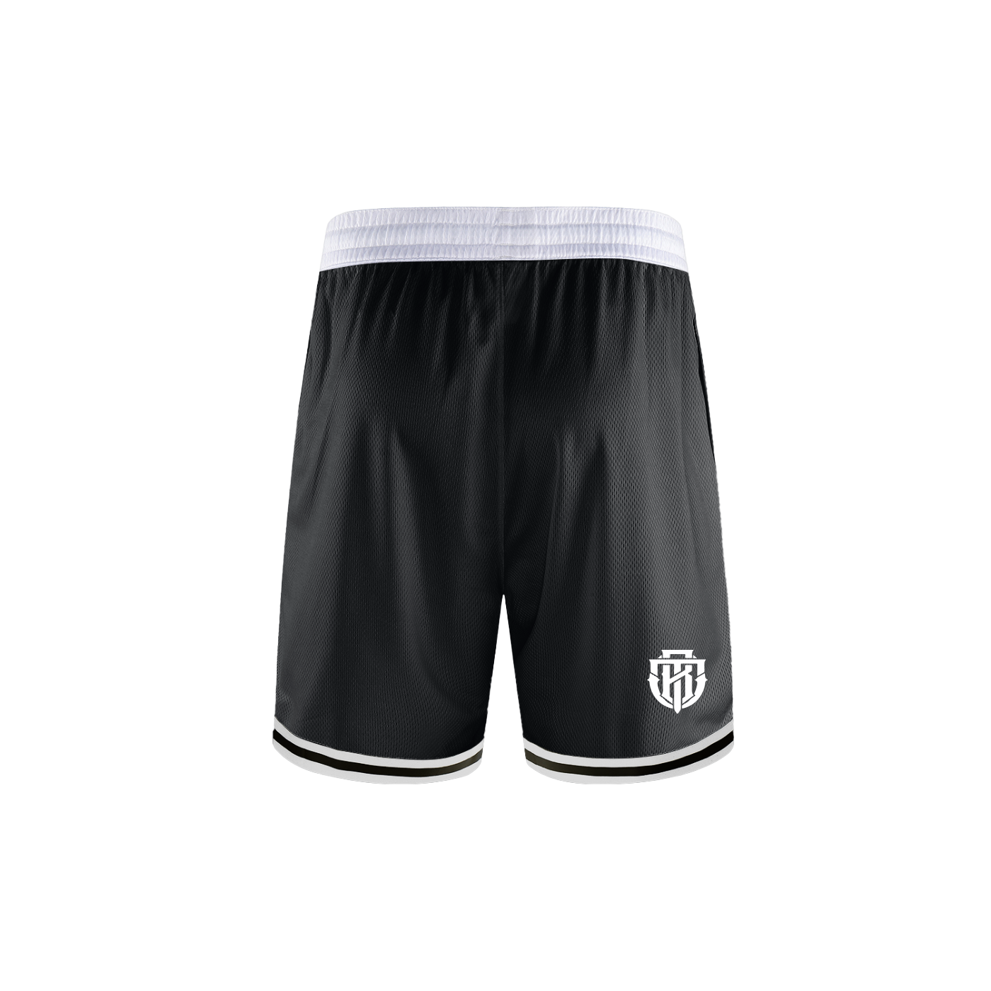 Classic Stripe Trim Basketball Shorts