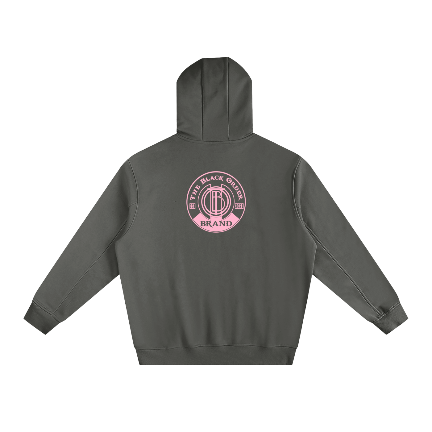 Fleeced High Neck Hoodie