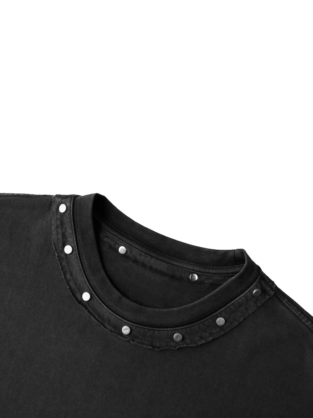 Halloween Party Unisex Washed Boxy Studded T-Shirt