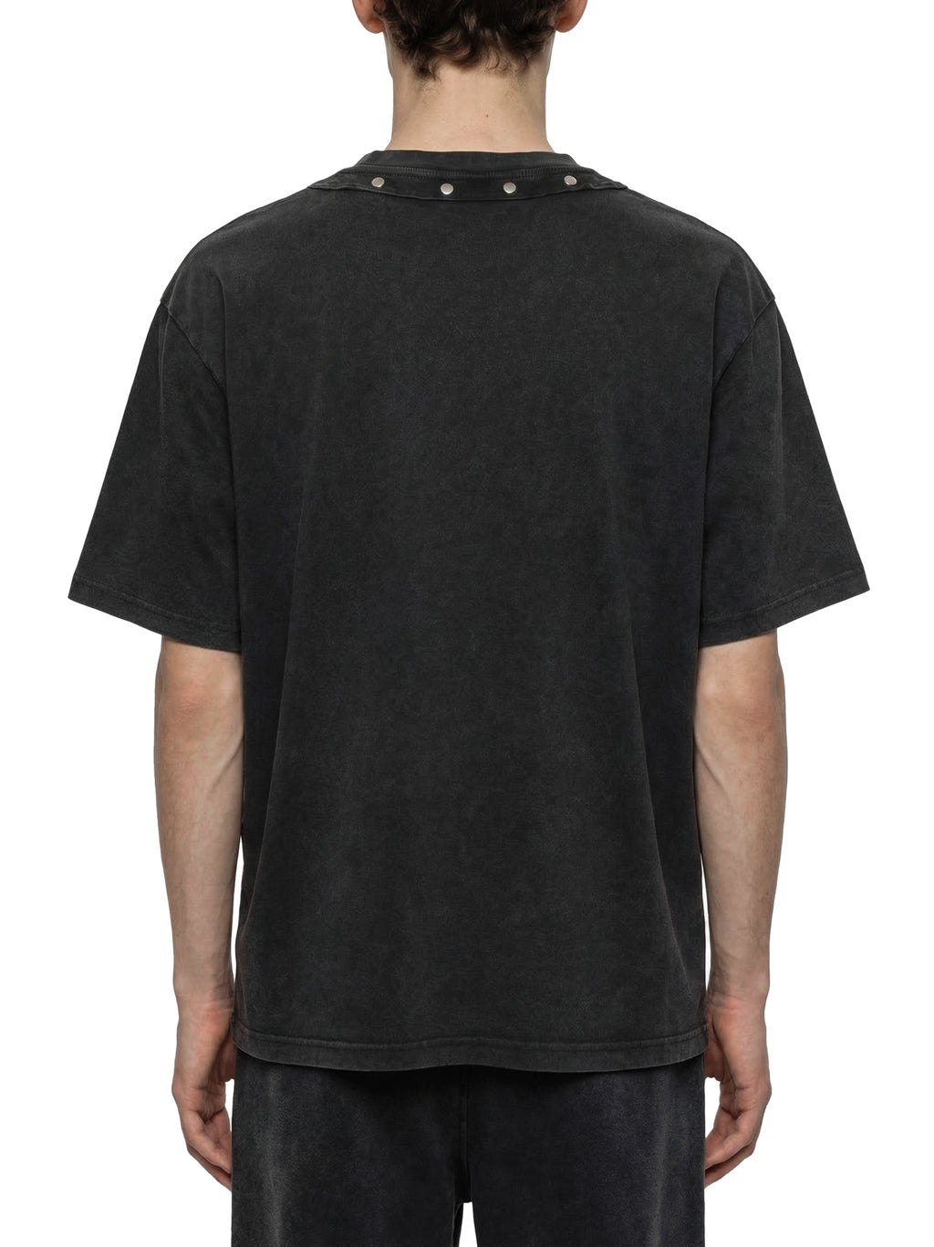 Halloween Party Unisex Washed Boxy Studded T-Shirt