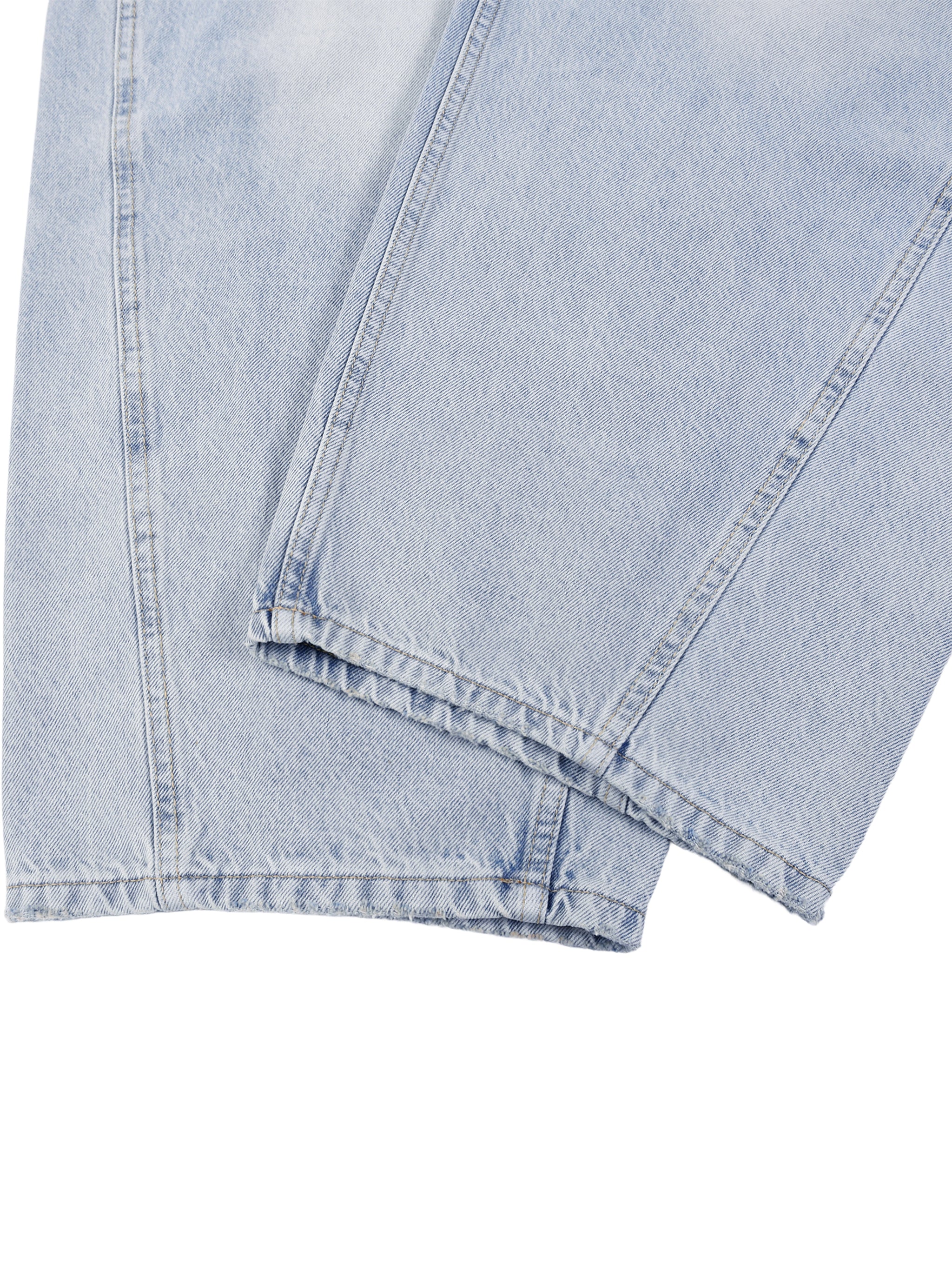 California Dream Vintage Wash Sunfade Barrel Leg Jeans
